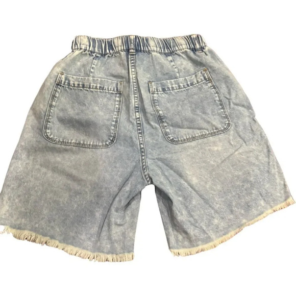 NWT Blank NYC 90’s style drawstring waist boyfriend shorts XS - Picture 5 of 6